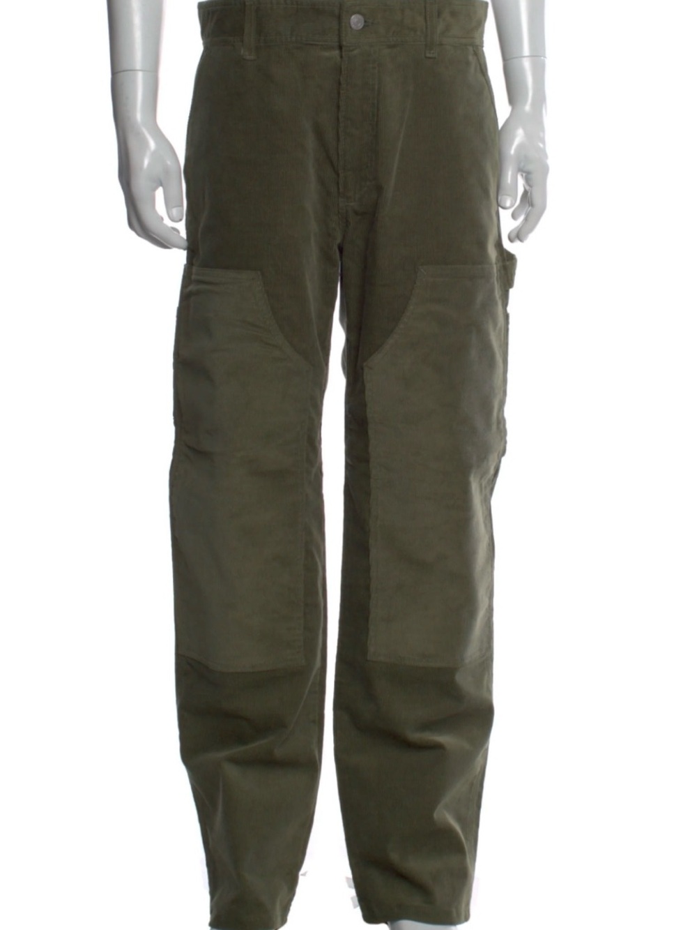 Aime Leon Dore Olive Green Corduroy Utility Trousers